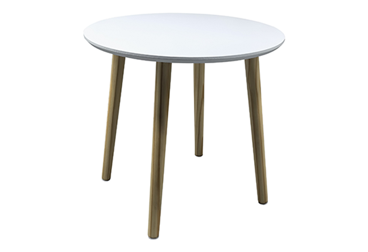 Εδώ απεικονίζεται το τραπέζι δίπλα σε μια πολυθρόνα.